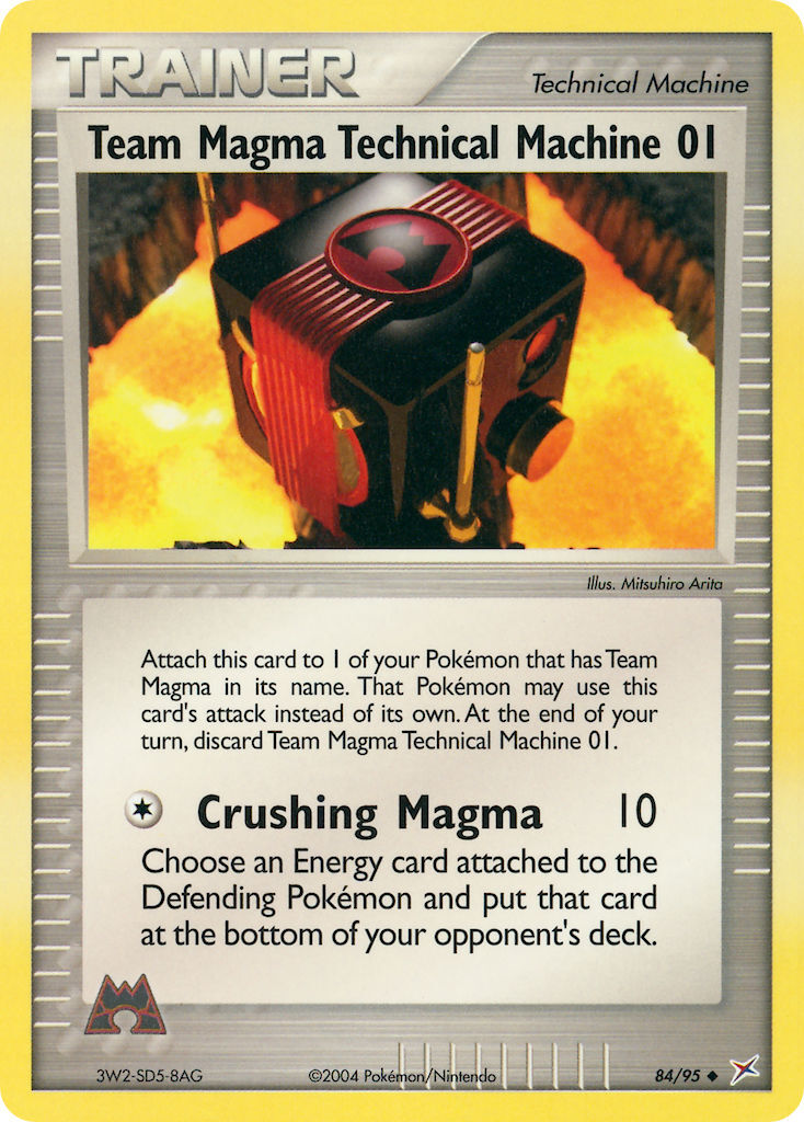 Team Magma Technical Machine 01 - 84/95 - EN
