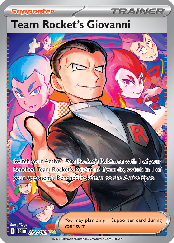 Team Rocket’s Giovanni - 238/182 - EN Team Rocket’s Giovanni - 238/182 - EN