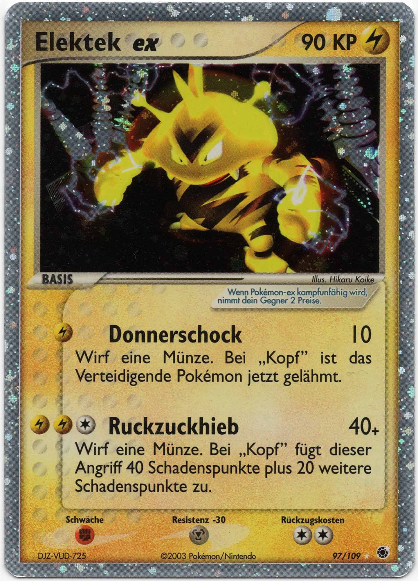 elektek-ex-97-109-poke-mon-tcg-near-mint Elektek ex - 97/109 - Pokémon TCG (Near Mint)