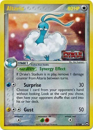 Altaria - 2/108 - Reverse Holo - EN Altaria - 2/108 - Reverse Holo - EN