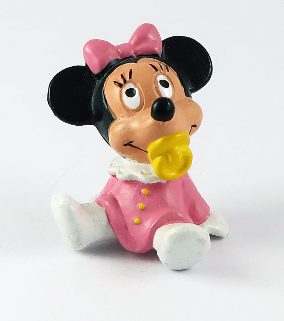 disney_minnie_baby_front Minnie Maus mit Schnuller PVC Figur