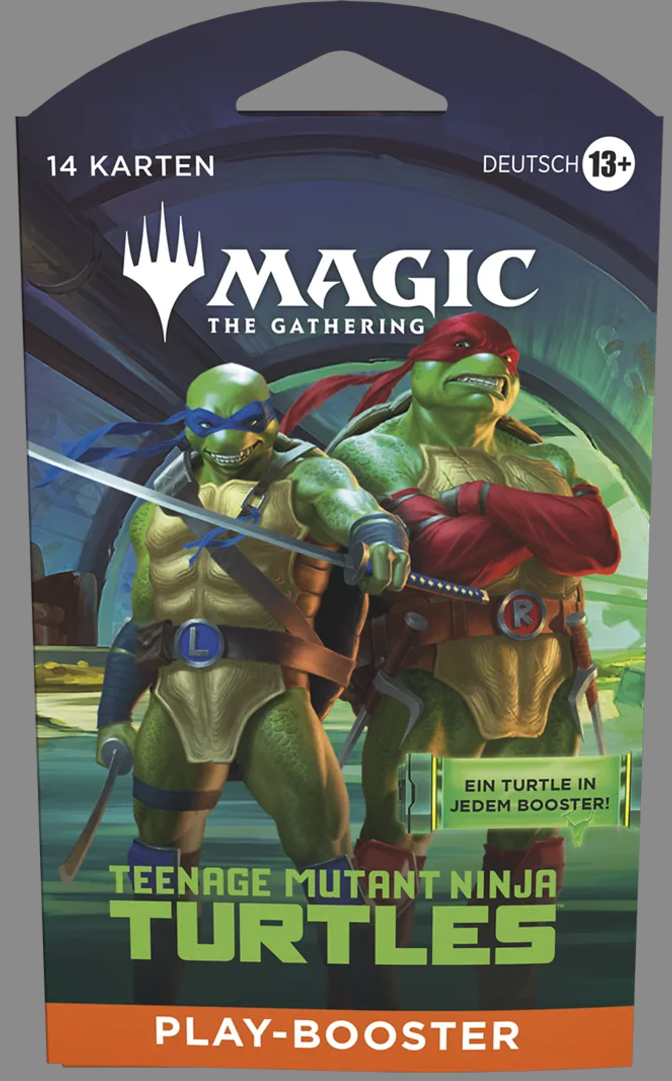 Teenage Mutant Ninja Turtles Play Sleeved Booster Pack - Magic the Gathering - DE