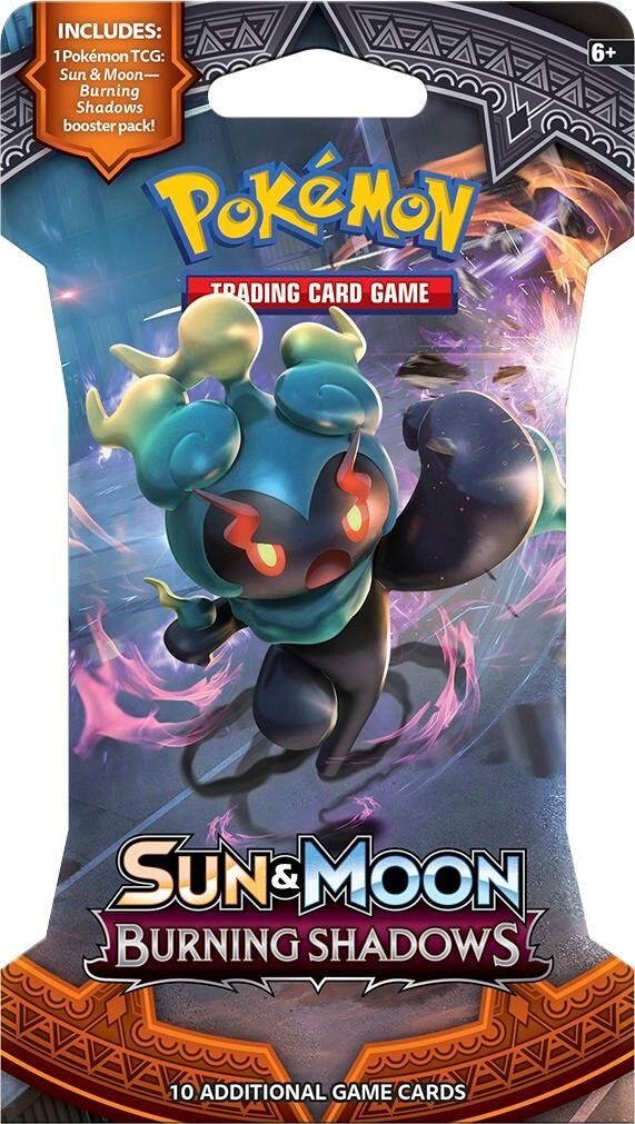 Pokémon Sun & Moon Burning Shadows Sleeved Booster - EN