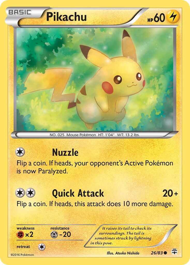 ♡y Pikachu - 26/83 - EN | PKM-XY9-026-EN • Amazingtoys.ch