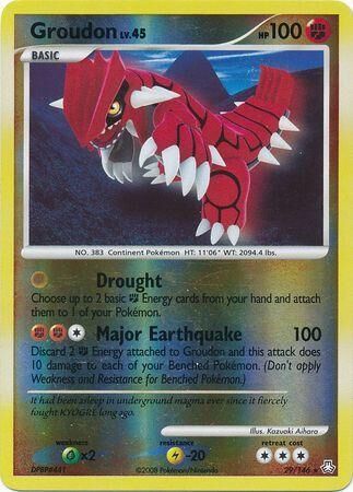 Groudon - 29/146 - Reverse Holo - EN Groudon - 29/146 - Reverse Holo - EN