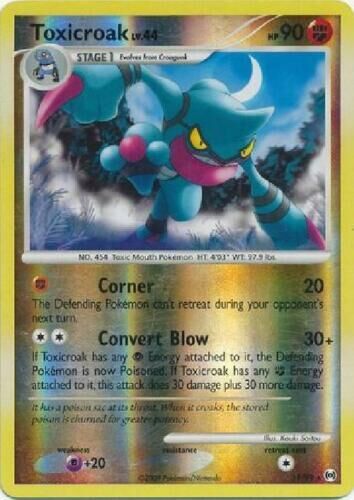 Toxicroak - 11/99 - Reverse Holo - EN Toxicroak - 11/99 - Reverse Holo - EN
