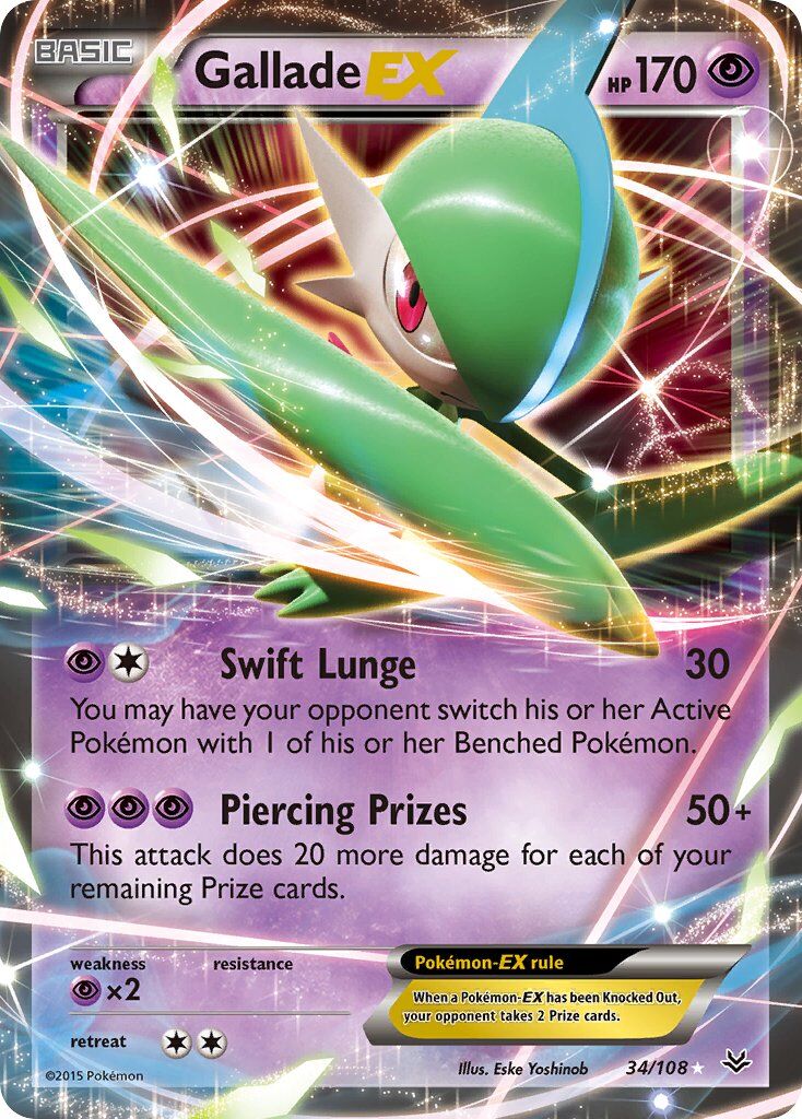 Gallade-EX - 34/108 - EN Gallade-EX - 34/108 - EN