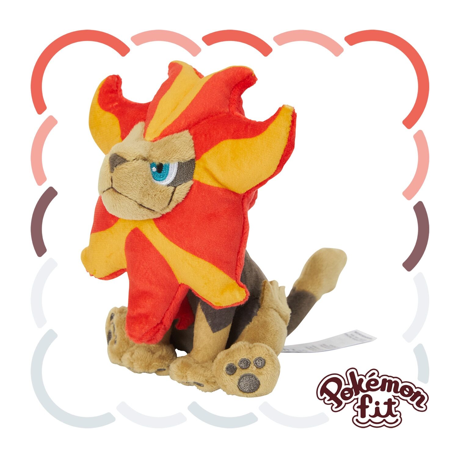 Pyroar (Male) Sitting Cuties Plush - 19 cm Pyroar (Male) Sitting Cuties Plush - 19 cm