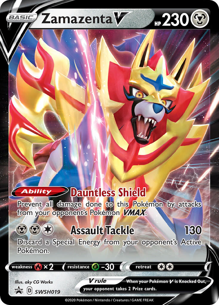 Zamazenta V - SWSH019/306 - EN Zamazenta V - SWSH019/306 - EN