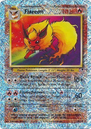 Flareon - 10/110 - Reverse Holo - EN Flareon - 10/110 - Reverse Holo - EN