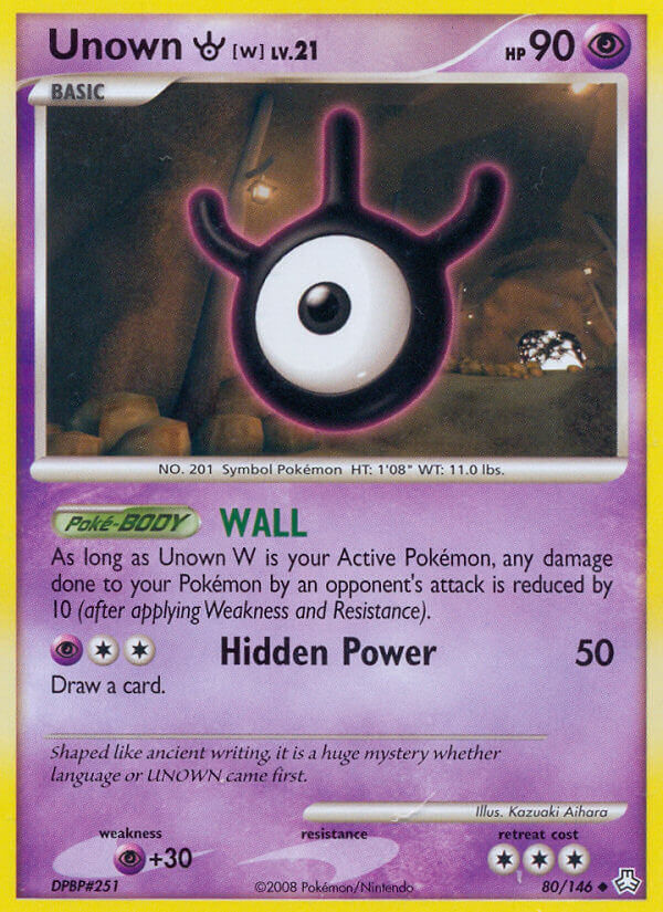 Unown W - 80/146 - EN