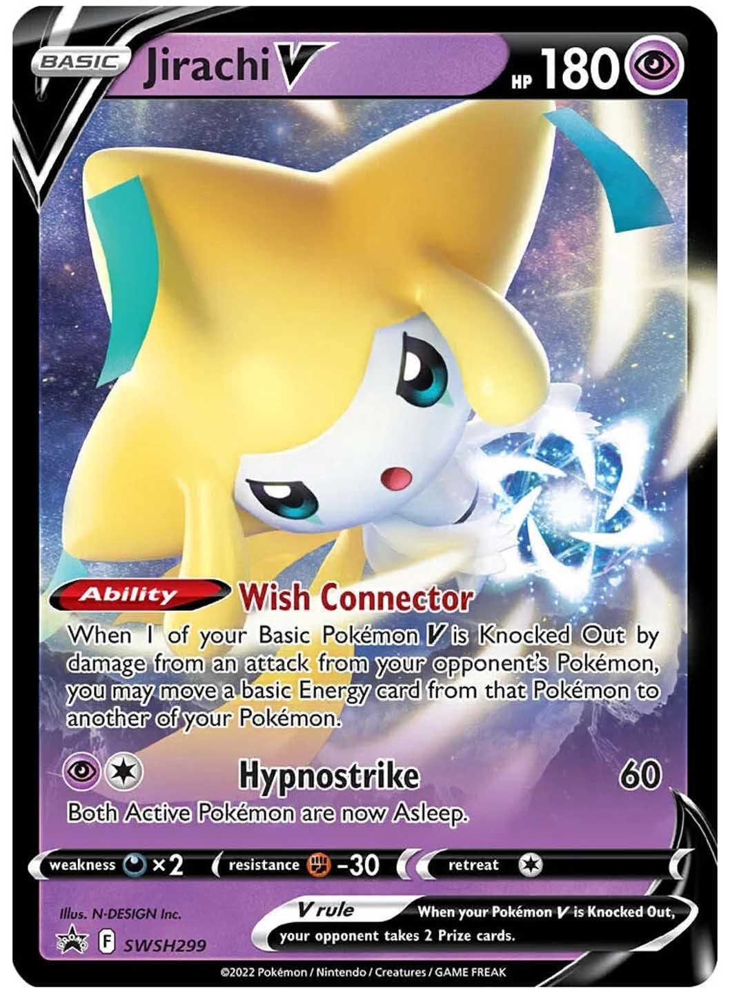 Jirachi V - SWSH299 - EN