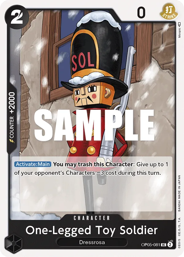 One-Legged Toy Soldier - OP05-081 One-Legged Toy Soldier - OP05-081