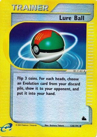 Lure Ball - 128/144 - Reverse Holo - EN