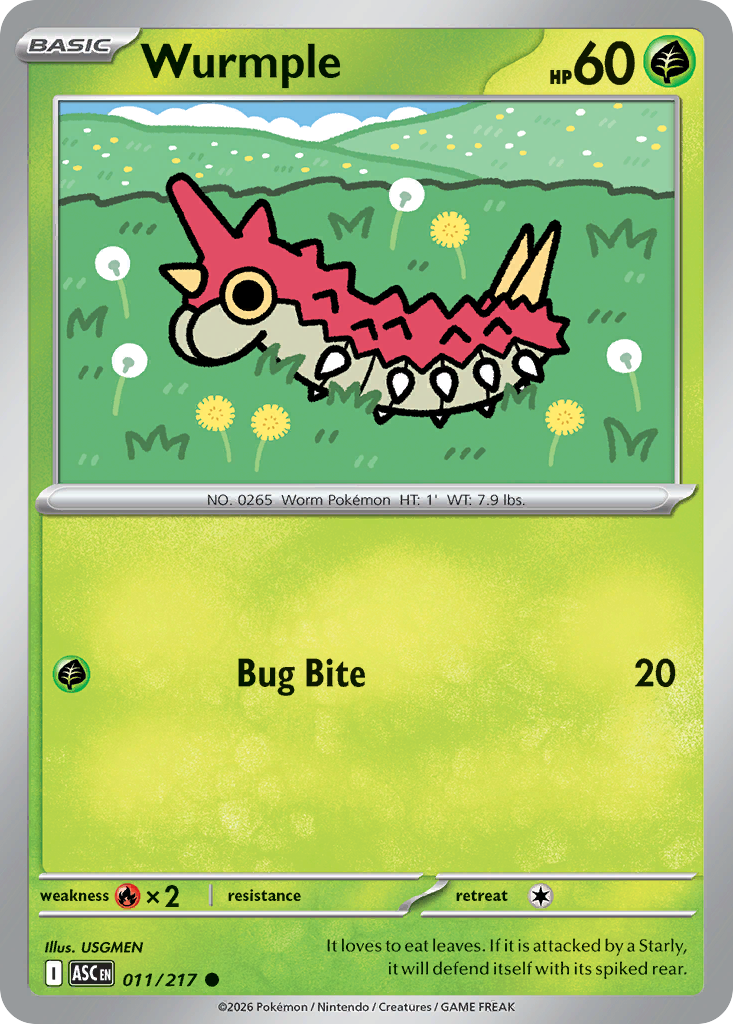 Wurmple - 011/217 - EN Wurmple - 011/217 - EN