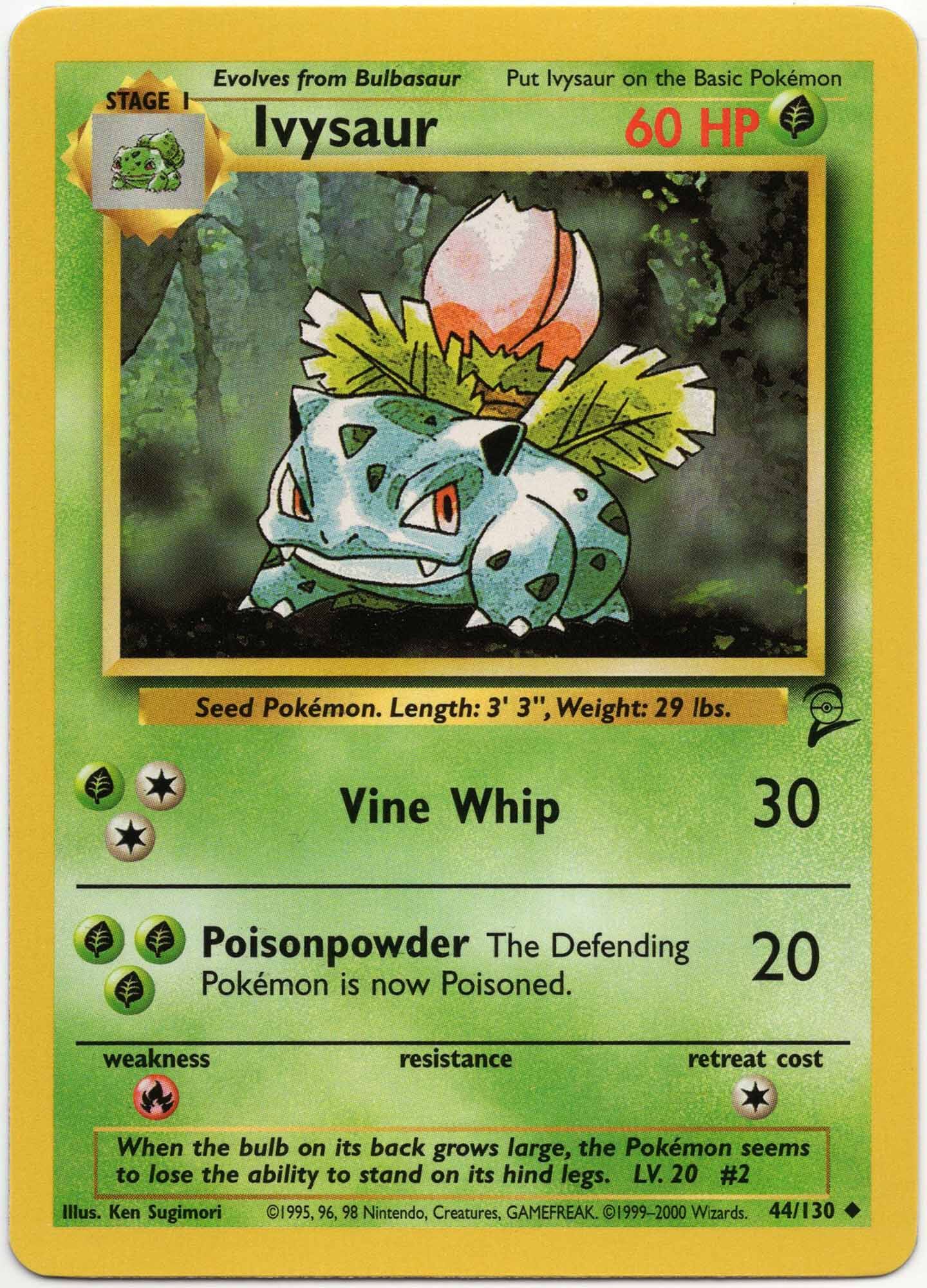 Ivysaur - 44/130 - Pokémon TCG