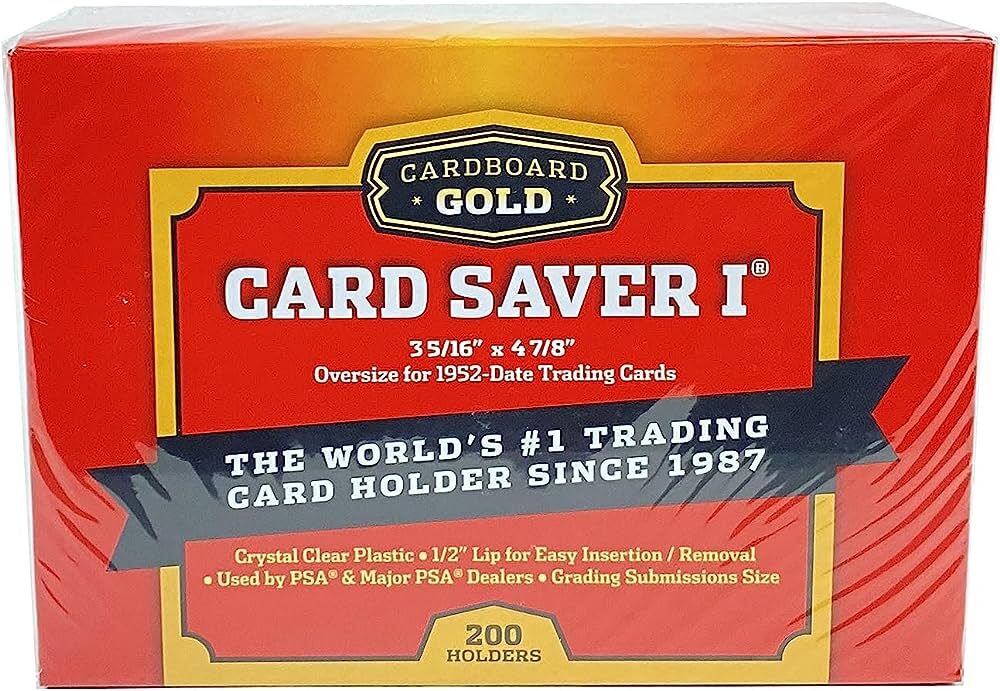 200 Cardboard Gold Graded Card PSA Submission Card Savers 1