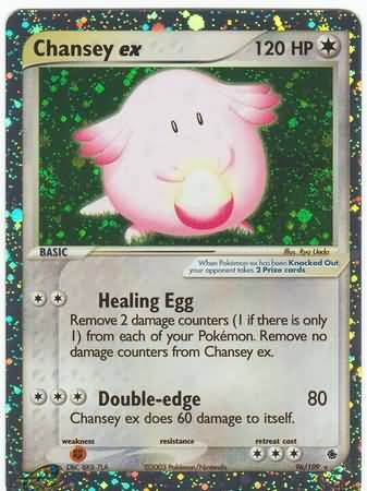 Chansey ex - 96/109 - EN