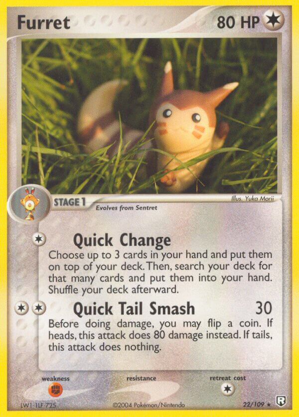 Furret - 22/109 - Reverse Holo - EN Furret - 22/109 - Reverse Holo - EN
