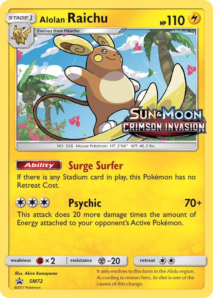 Alolan Raichu - SM72/SM72 - EN