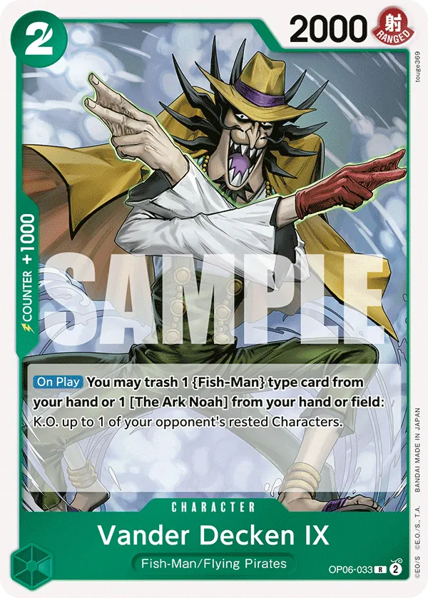 Vander Decken IX - OP06-033 Vander Decken IX - OP06-033