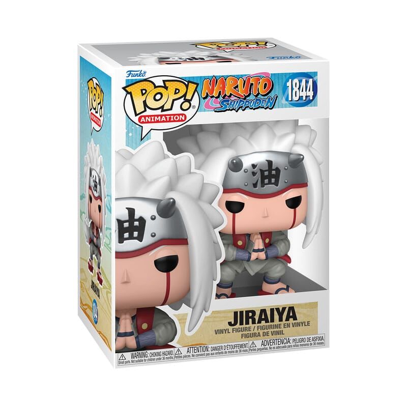 Naruto Shippuden POP! Animation Vinyl Figur Jiraiya 9 cm Naruto Shippuden POP! Animation Vinyl Figur Jiraiya 9 cm