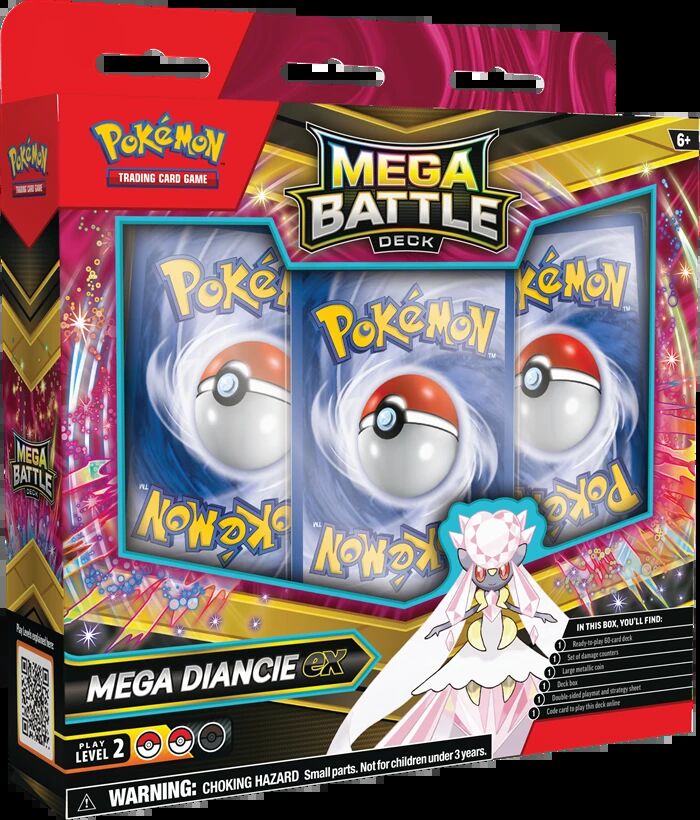 Pokémon Mega Battle Deck Diancie ex - EN Pokémon Mega Battle Deck Diancie ex - EN