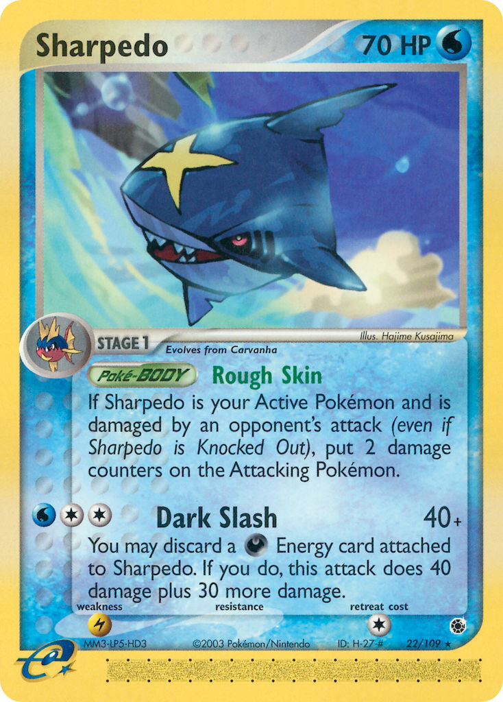 Sharpedo - 22/109 - EN Sharpedo - 22/109 - EN