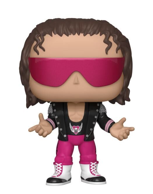 WWE POP! Vinyl Figur Bret Hart with Jacket 9 cm