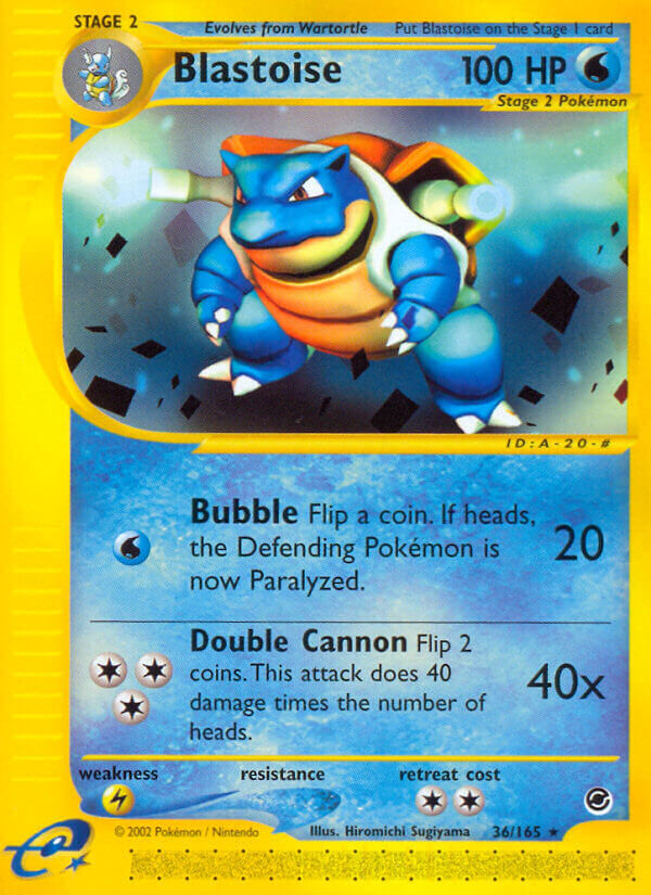 Blastoise - 36/165 - EN