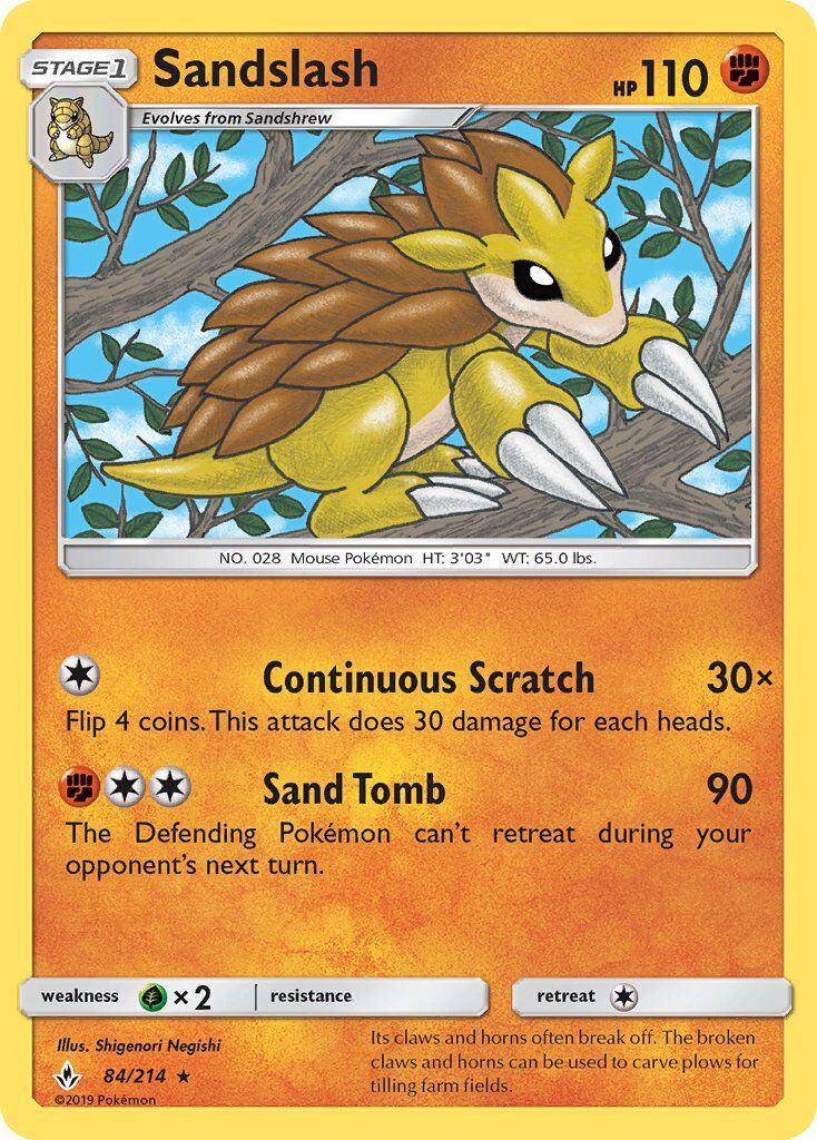 Sandslash - 84/214 - EN