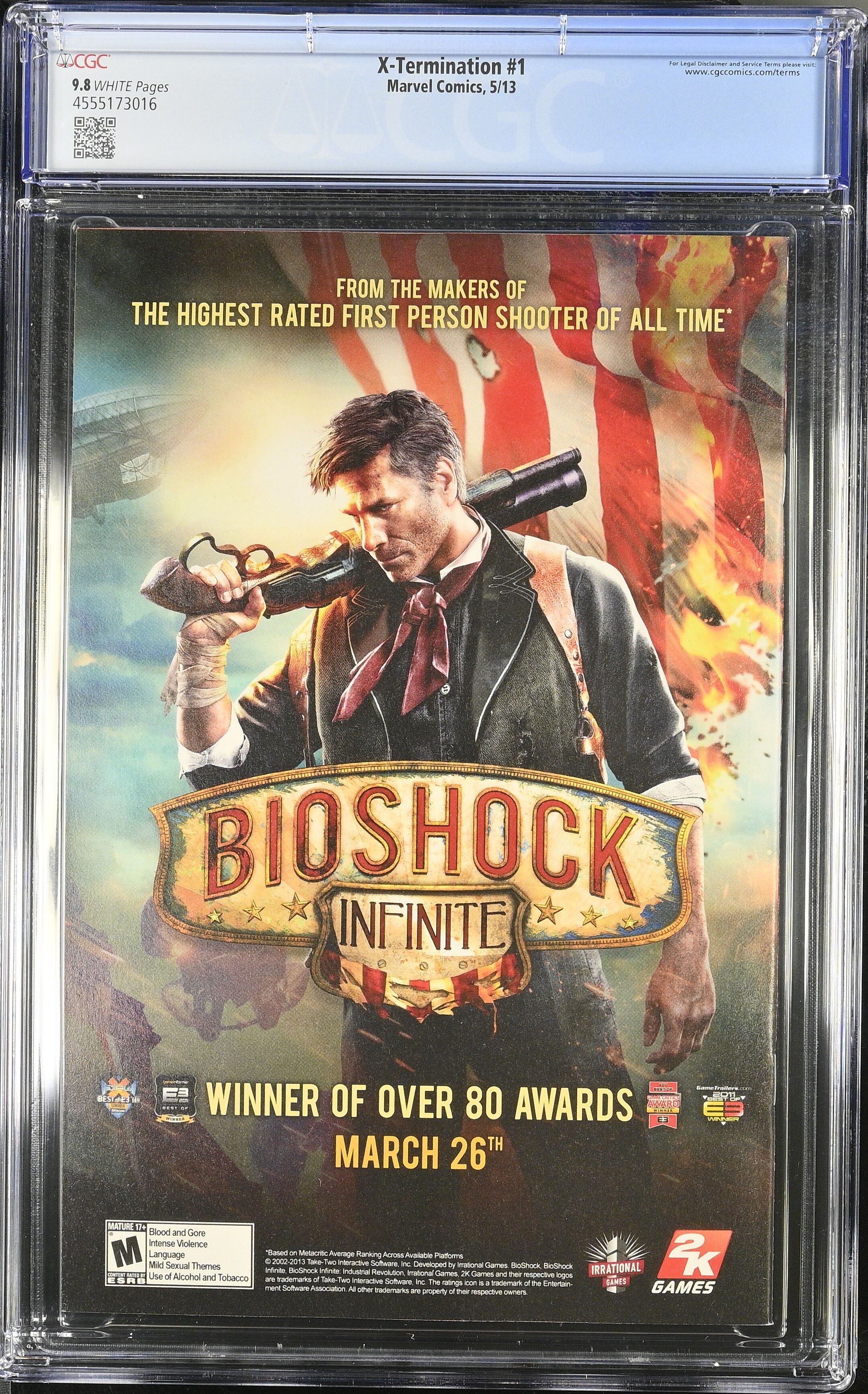 X-Termination #1 CGC 9.8 Top Pop!