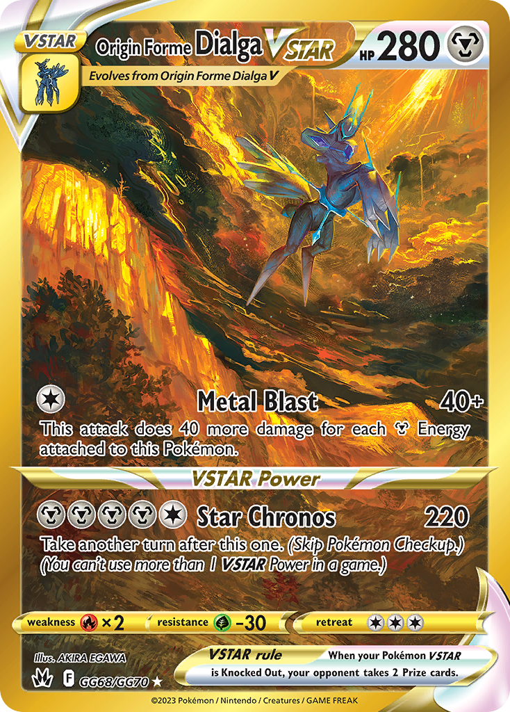 Origin Forme Dialga VSTAR - GG68/GG70 - EN Origin Forme Dialga VSTAR - GG68/GG70 - EN