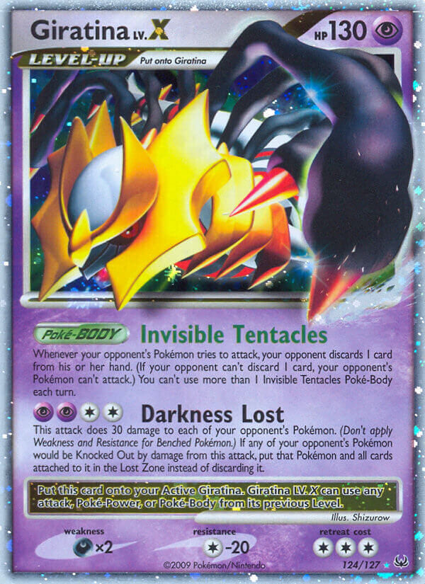 Giratina LV.X - 124/127 - EN Giratina LV.X - 124/127 - EN