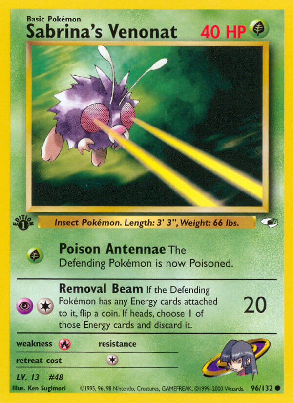 Sabrina’s Venonat - 96/132 - EN
