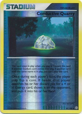 Conductive Quarry - 82/100 - Reverse Holo - EN
