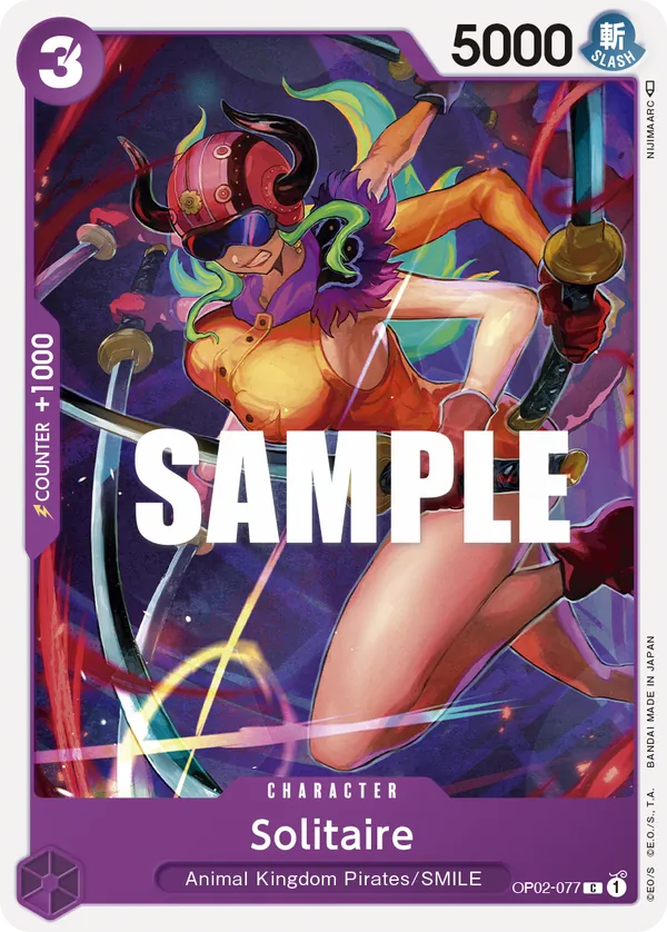 Solitaire - OP02-077 Solitaire - OP02-077