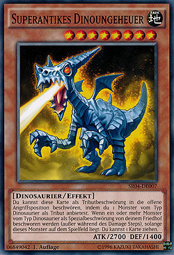 Superantikes Dinoungeheuer - Yu-Gi-Oh!