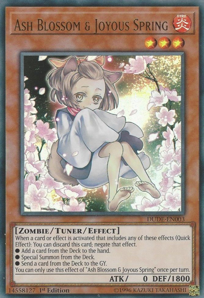 Aschenblüte & Freudiger Frühling - DUDE-003 - Ultra Rare - 1. Auflage Aschenblüte & Freudiger Frühling - DUDE-003 - Ultra Rare - 1. Auflage