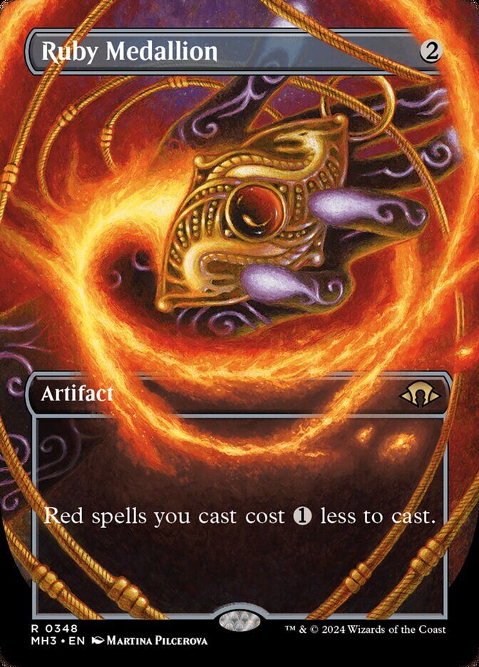 Ruby Medallion - MH3 348 - Normal - EN - NM