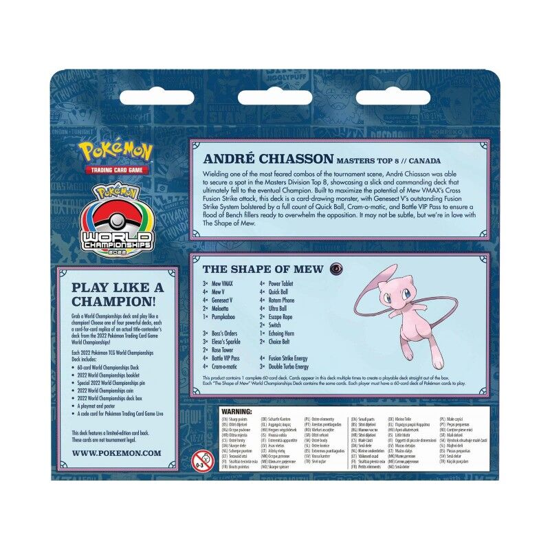 Pokémon World Championship 2022 Deck Chiasson - EN