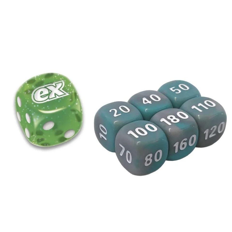Temporal Forces Elite Trainer Box (Iron Leaves) Damage Counter Dice & Competition-legal Coin-Flip