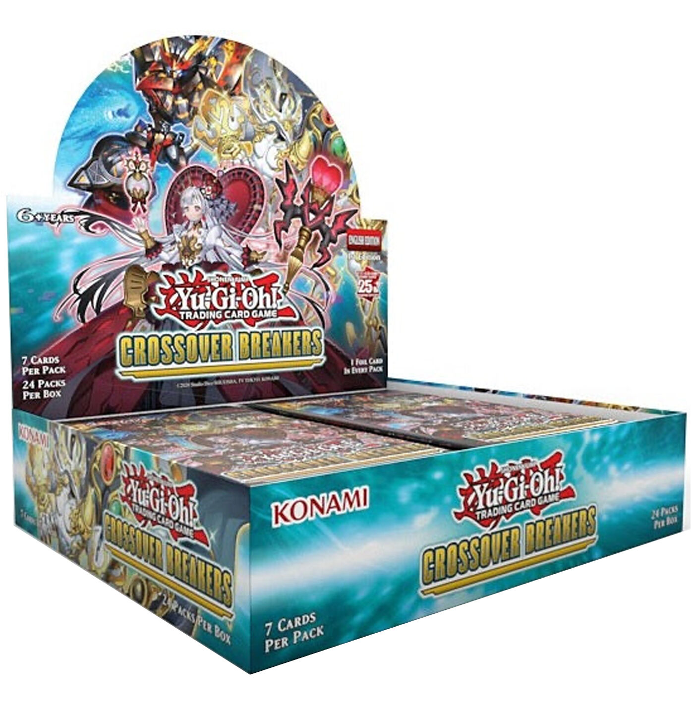 Crossover Breakers Booster Display (24) - 1. Auflage - Yu-Gi-Oh! - EN
