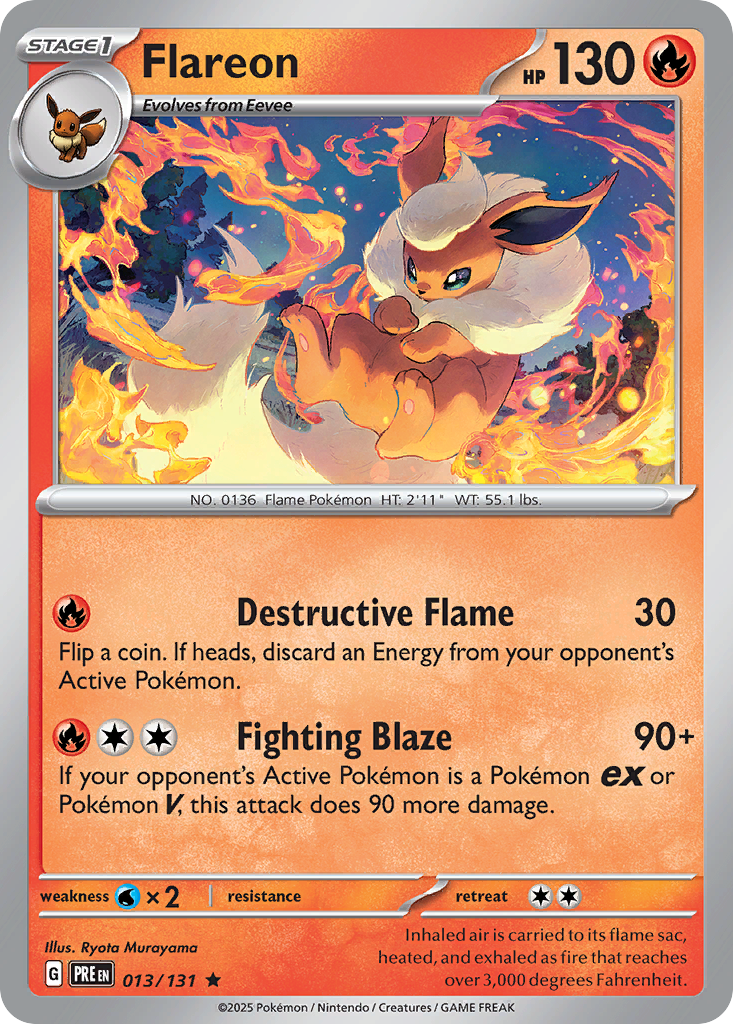 Flareon - 013/131 - EN