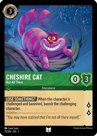 Cheshire Cat - Not All There - 71/204 - EN Cheshire Cat - Not All There - 71/204 - EN
