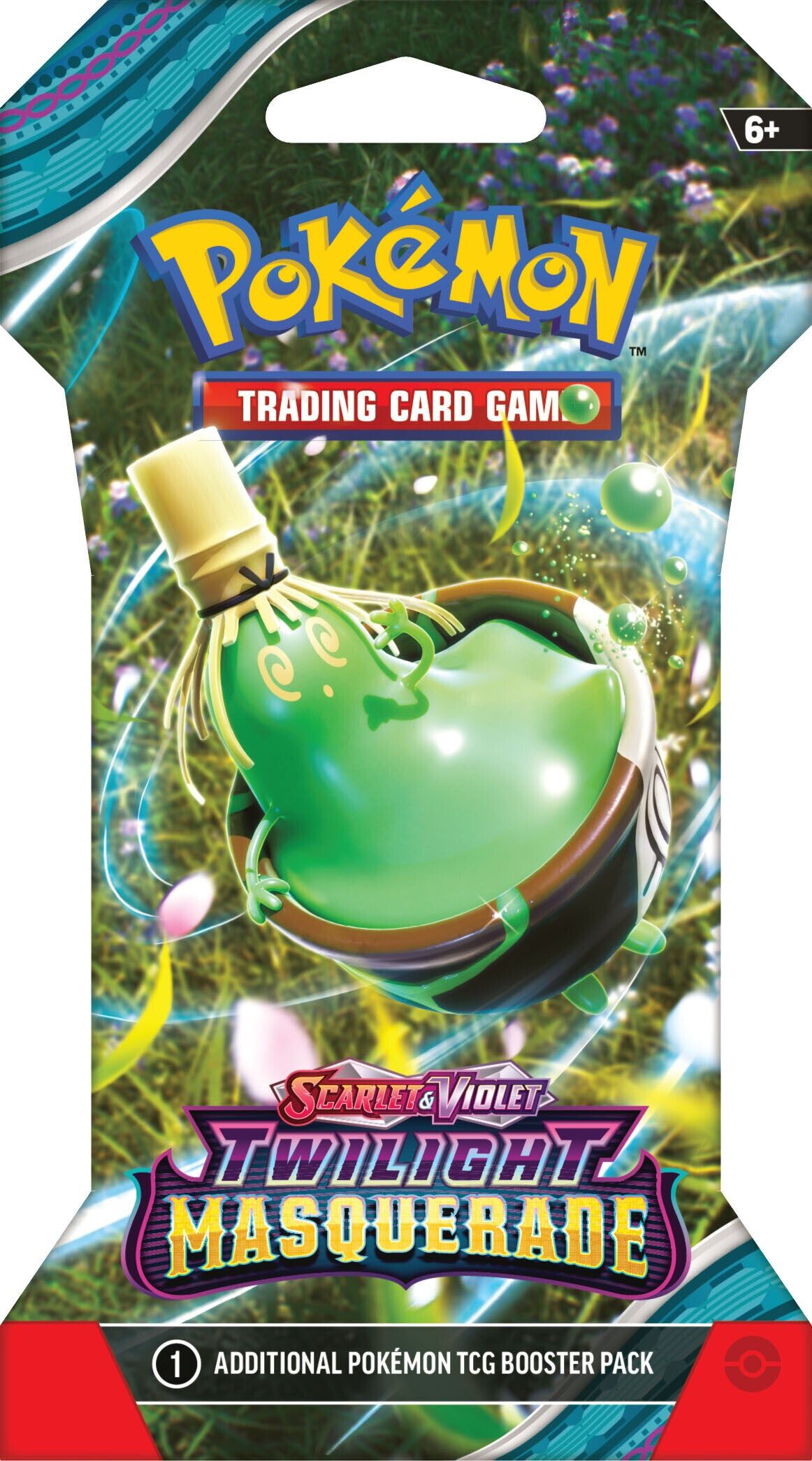 Pokémon TCG: Scarlet & Violet Twilight Masquerade Sleeved Booster Pack (10 Cards) - EN