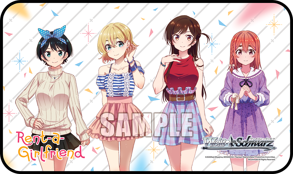 Rent a Girlfriend Playmat - Weiss Schwarz TCG - EN Rent a Girlfriend Playmat - Weiss Schwarz TCG - EN