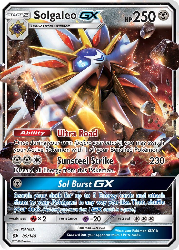 Solgaleo-GX - 89/149 - EN Solgaleo-GX - 89/149 - EN