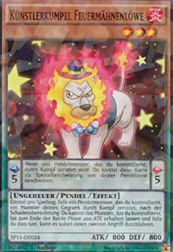 k-nstlerkumpel-feuerm-hnenl-we-yu-gi-oh Künstlerkumpel Feuermähnenlöwe - Yu-Gi-Oh!