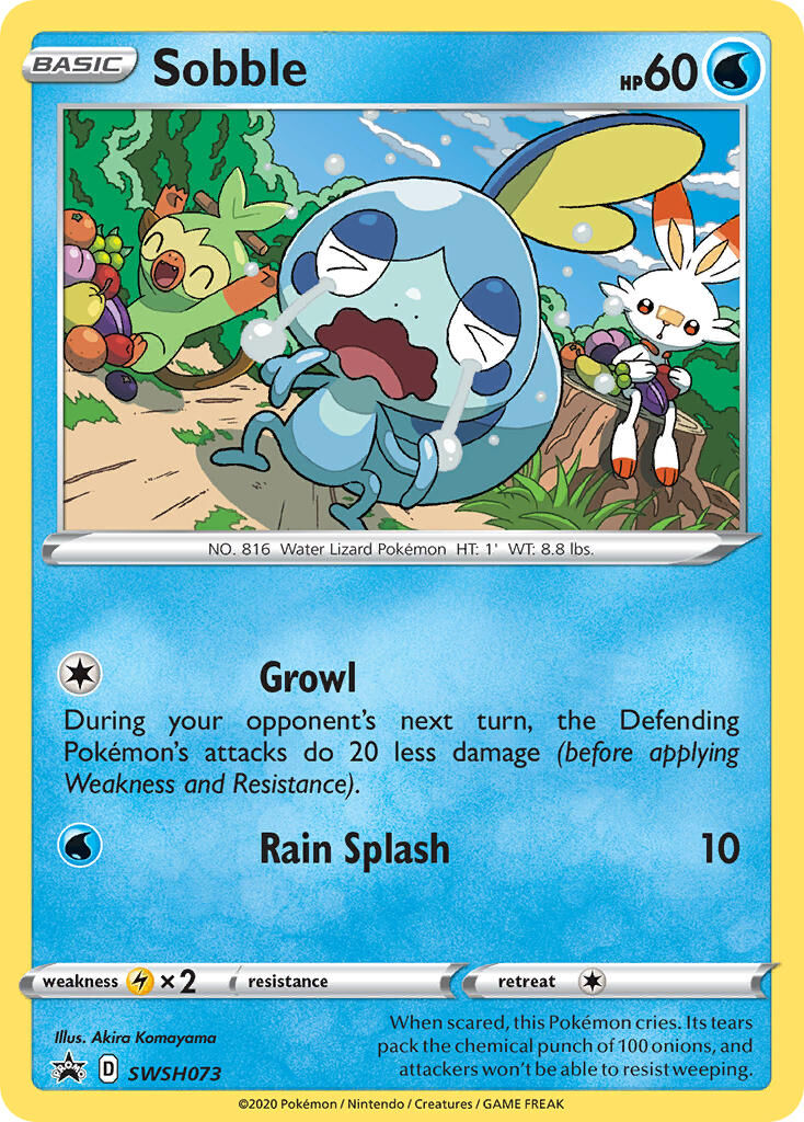 Sobble - SWSH073/306 - EN Sobble - SWSH073/306 - EN